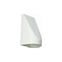 Luminaria de pared TYPE NO 0677 GU10 IP43, transparente, blanco regulable