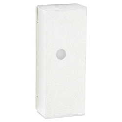 Luminaria de pared para exteriores TYPE NO 2490 con detector de movimiento, dos caras GU10 IP44, transparente, blanco regulable