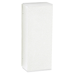 Luminaria de pared para exteriores TYPE NO 2491 dos caras GU10 IP44, transparente, blanco regulable