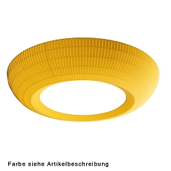 Luminaria de techo BELL 118 E27 IP20, rojo regulable
