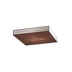 Luminaria de techo PL CLAVIUS E27 IP20, tabaco regulable