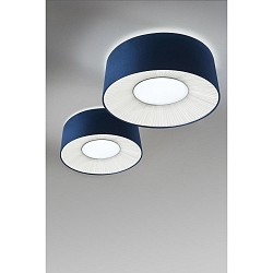 Luminaria de techo PL VELVET 070 E27 IP20, azul, blanco regulable