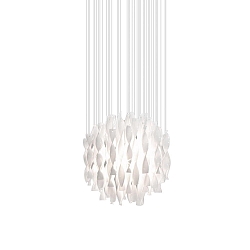 Luminaria colgante SP AURA 60 E27 IP20, cromo, blanco regulable