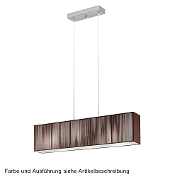 Luminaria colgante SP CLAVIUS E27 IP20, cromo, blanco regulable