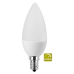 Filamento luminoso en forma de vela C37 regulable E14 5W 470lm 2700K 260� CRI >80 regulable