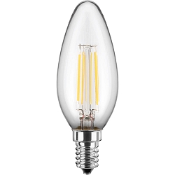 Filamento luminoso en forma de vela C35 conmutable E14 4,5W 470lm 2700K 300� CRI > 90 