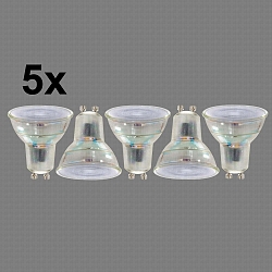 L�mpara de reflectores GU10 juego de 5 GU10 4W 345lm 2700K 36� CRI > 80 