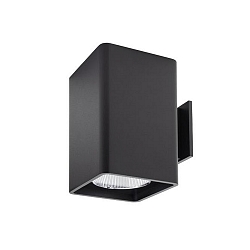 Luminaria de pared IP20, negro 