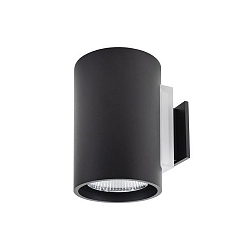 Luminaria de pared IP20, negro 