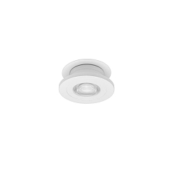 Luminaria empotrable NAVARINO redondo, giratorio, giratorio IP20, blanco mate regulable 6W 510lm 3000K 24� 24� CRI >80