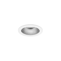Luz downlight MUNA MIDI r�gido, para estaci�n de trabajo VDU, versi�n incorporada, CCT Switch, con la �ptica del lente IP20