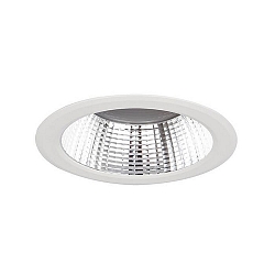 recessed luminaire IP20, glossy, opal, white 19W 1310lm 4000K CRI 90-100