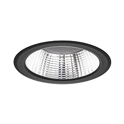recessed luminaire IP20, glossy, opal, black  19W 1235lm 3000K CRI 90-100