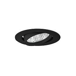 recessed luminaire IP20, glossy, black  32W 3800lm 3000K CRI 90-100