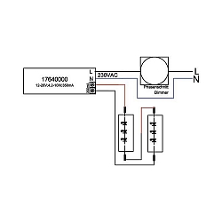 Fuente de alimentaci�n LED regulable