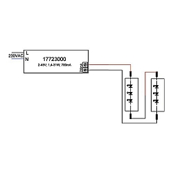Fuente de alimentaci�n LED