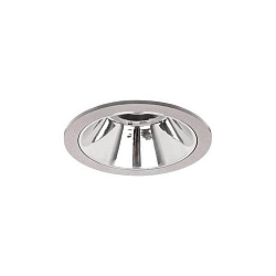 recessed luminaire APOLLO MINI round, switchable LED IP20, silver  9W 1247lm 4000K CRI 90-100