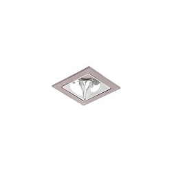 recessed luminaire APOLLO MICRO square, switchable LED IP20, silver  5W 675lm 4000K CRI 90-100