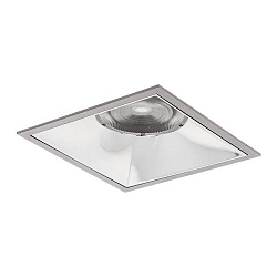recessed luminaire APOLLO MAXI square, switchable LED IP20, silver dimmable 20W 2590lm 3000K CRI 90-100