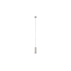 Luminaria colgante TOMEK 150MM de 1 llama, cil�ndrico, r�gido GU10 IP20, blanco mate regulable