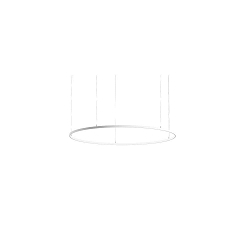 Luminaria colgante ANDROS IN � 180CM controlable por Bluetooth IP20, recubrimiento con polvo, negro mate regulable