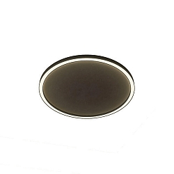 acoustical element SILENTIUM (SMOOTH) FOR DEVON / 3.5CM / 120CM round, black