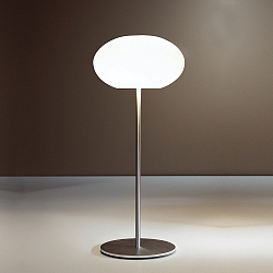 Luminaria de mesa AIH regulable G9 IP20, aluminio cepillado, brillante, blanco regulable