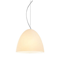 Luminaria colgante BELL de 1 llama, peque�o, regulable E27 IP20, aluminio cepillado, color arenoso, blanco regulable