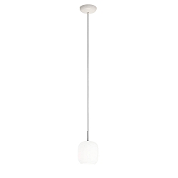 pendant luminaire MUREA E27 IP20, mat, opal white dimmable