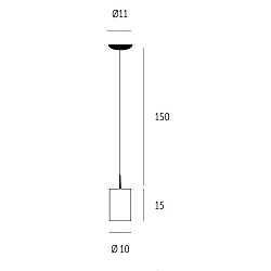 pendant luminaire TUBE XL E27 IP20, mat, opal white dimmable