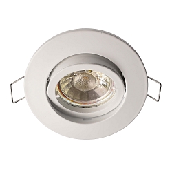 Luz downlight ALIOTH 2 ROUND redondo, giratorio, constante de voltaje GU5.3 IP20, blanco regulable