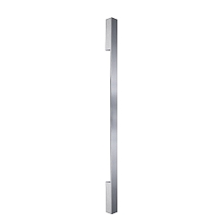 Luminaria de pared LARGA 910 peque�o IP20, plata cepillado
