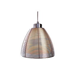 Luminaria colgante FILO MOB E27 IP20, plata