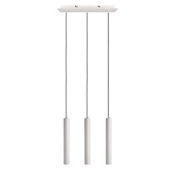 Luminaria colgante SLIM de 3 llamas, lang, UGR < 19, conmutable IP20, blanco tr�fico 