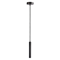 Luminaria colgante SLIM DIM de 1 llama, cil�ndrico, UGR < 19 IP20, negro intenso regulable