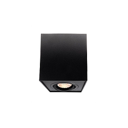 Kapego ceiling luminaire Dato, 220-240V AC / 50-60Hz, GU10, 50W, aluminum, black