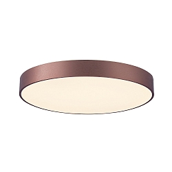 Luminaria de pared y techo MENKAR 40 IP20, marr�n caf�