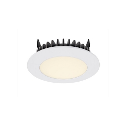 Luminaria empotrable para techos PANEL ROUND III 6 corriente constante, blanco regulable