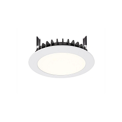 Luminaria empotrable para techos PANEL ROUND III 12 corriente constante, blanco regulable
