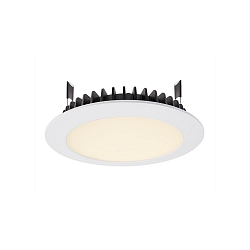 Luminaria empotrable para techos PANEL ROUND III 20 corriente constante, blanco regulable