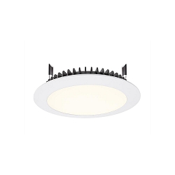 Luminaria empotrable para techos PANEL ROUND III 26 corriente constante, blanco regulable