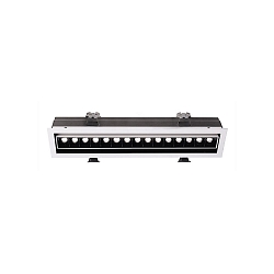 Luminaria empotrable para techos CETI 15 ADJUST corriente constante, blanco mate regulable