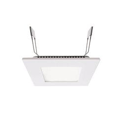 Luz downlight ANIK 90 angular IP20 | IP44, blanco regulable