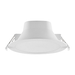 Luz downlight ACRUX PRO 145 r�gido, CCT Switch, UGR < 19, multipower IP20/ IP54, brillante, blanco regulable