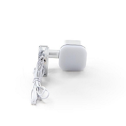 Luminaria para muebles CURSA juego de 2 IP20, cromo, blanco