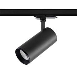 Foco trif�sico LUCEA 40 TILT controlable por DALI IP20, negro regulable