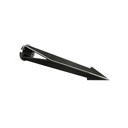 Earth spike II black, Ø 4.5cm, length 21cm