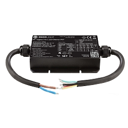 Atenuador de intensidad LED 5 IN 1 constante de voltaje, negro
