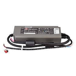 LED power supply CV PWM-200-12KN voltage constant, matt, signal black