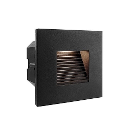 Recubrimiento LIGHT BASE COB LED OUTDOOR angular, negro